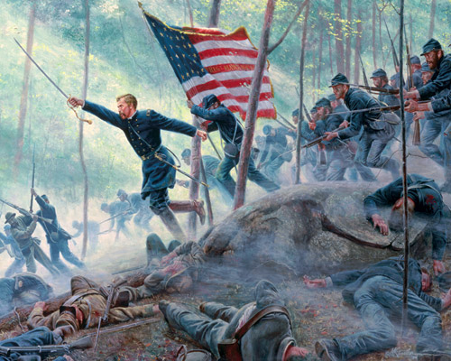 Chamberlains Charge, Kunstler Art Magnet Chamberlains Charge, Kunstler Art Magnet