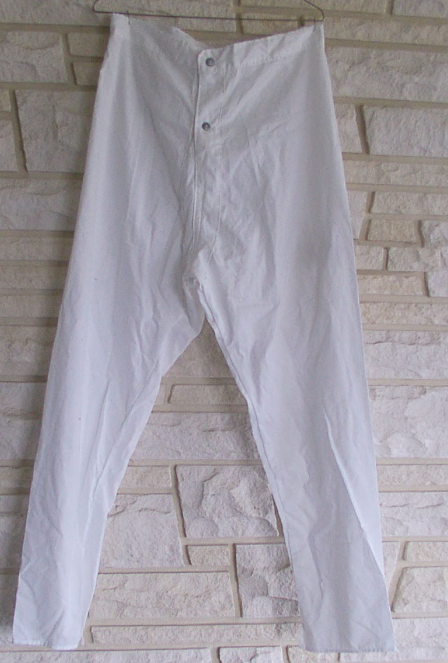 White Cotton Drawers White Cotton Drawers