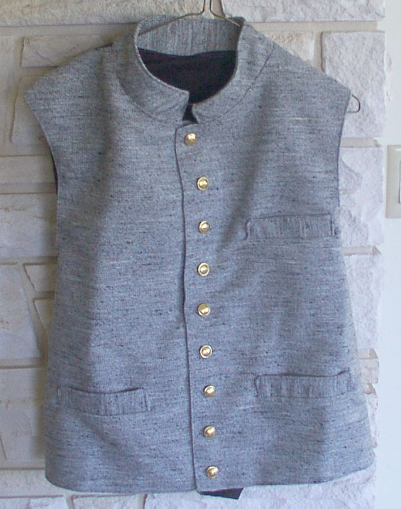 Jean Wool Vest (image for) Jean Wool Vest
