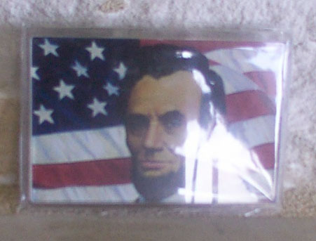 President Lincoln, Kunstler Art Magnet President Lincoln, Kunstler Art Magnet